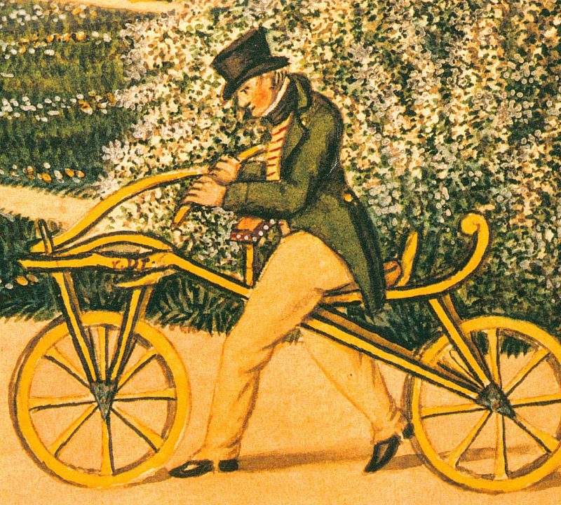 First bicycle 1817 Germany